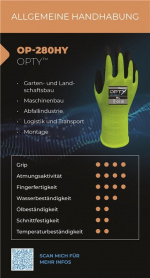 Wonder Grip OP-280HY Maskinteknik, Montering, Trädgårds- och landskapsarkitektur, Avfallsindustri, Logistik och transport, Size: XL/10
