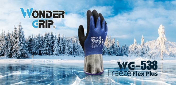 Wonder Grip WG-538 Byggarbetsplats, Jordbruk, Avfallsindustri, Kyltransporter, Vintertjänster, Size: M/8