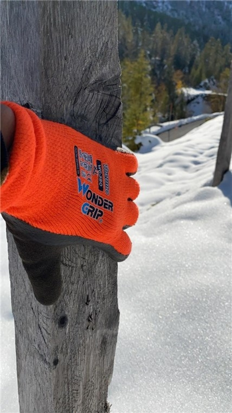 Wonder Grip WG-380 Byggarbetsplats, Jordbruk, Avfallsindustri, Kyltransporter, Vintertjänster, Size: L/9