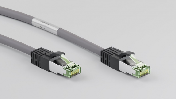 Goobay RJ45 (CAT 6A, 500 MHz) patchkabel med CAT 8.1 S/FTP rå kabel, grå 99,9 % syrefri kopparledare (OFC), AWG 24, halogenfri kabelhölje (LSZH), 7.5 m Goobay RJ45 (CAT 6A, 500 MHz) patchkabel med CAT 8.1 S/FTP rå kabel, grå 99,9 % syrefri kopparledare (OFC), AWG 24, halogenfri kabelhölje (LSZH), 7.5 m