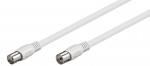 Goobay Antennkabel (Class A+, >95 dB), 3x skärmad koaxial-plugg > koaxial-plugg (helt skärmad), 5 m Goobay Antennkabel (Class A+, >95 dB), 3x skärmad koaxial-plugg > koaxial-plugg (helt skärmad), 5 m