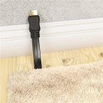 Goobay Höghastighets HDMI™-kabel Slim med Ethernet HDMI™-kontakt (typ A) > HDMI™-kontakt (typ A), 2 m