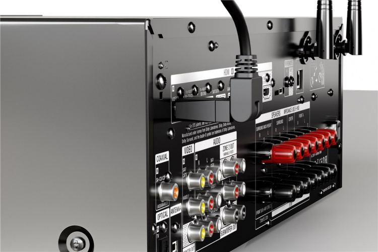 Goobay Höghastighets-HDMI™-kabel 360° med Ethernet HDMI™-kontakt (typ A) > HDMI™-kontakt (typ A) 360° roterbar, 1.5 m