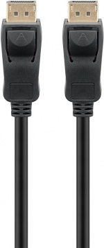Goobay DisplayPort™-anslutningskabel 1.4 Displayport™ plugg > Displayport™ plugg, 8K @ 60Hz, 1 m
