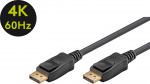 Goobay DisplayPort™-anslutningskabel 1.2 VESA, Guldpläterad Displayport™ plugg > Displayport™ plugg, 3 m Goobay DisplayPort™-anslutningskabel 1.2 VESA, Guldpläterad Displayport™ plugg > Displayport™ plugg, 3 m