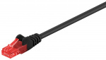 Goobay CAT 6 patchkabel, U/UTP, svart kopparklädd aluminiumtråd (CCA), 20 m Goobay CAT 6 patchkabel, U/UTP, svart kopparklädd aluminiumtråd (CCA), 20 m