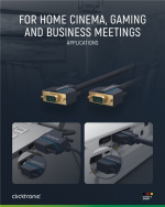 ClickTronic VGA-kabel Premiumkabel | 1x VGA-kontakt 1x VGA-kontakt | 3,0 m | SXGA @ 75 Hz