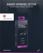 ClickTronic Toslink-kabel Premiumkabel | 1x Toslink-kontakt 1x Toslink-kontakt | 2,0 m | Polymerfiberoptisk kabel ClickTronic Toslink-kabel Premiumkabel | 1x Toslink-kontakt 1x Toslink-kontakt | 2,0 m | Polymerfiberoptisk kabel