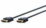 ClickTronic Ultra-Slim Höghastighets HDMI™-kabel med Ethernet Premiumkabel | 1x HDMI™-kontakt 1x HDMI™-kontakt | 2,0 m | UHD 4K @ 60 Hz