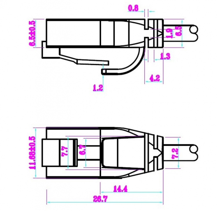 Goobay CAT 6 smal patchkabel, U/UTP, vit kopparledare (CU), 10 m Goobay CAT 6 smal patchkabel, U/UTP, vit kopparledare (CU), 10 m