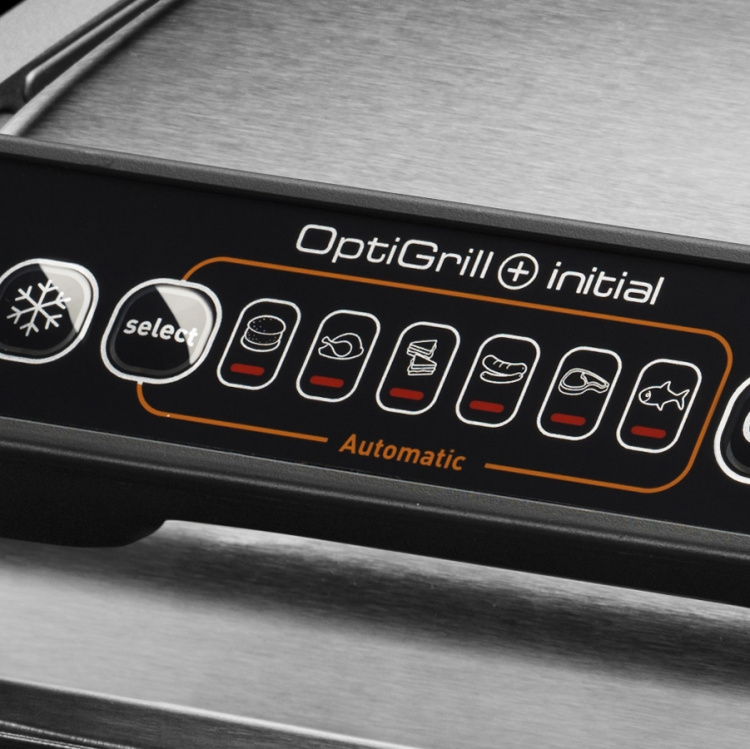 OBH Nordica Optigrill+ Initial - Bordsgrill, rostfritt stål