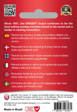 Singer stl 90/110 jeansnål, 5 st