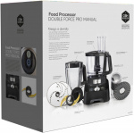 OBH Nordica Double Force Pro Manuell flerfunktionsmaskin, svart