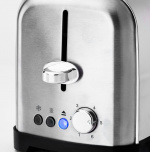 OBH Nordica Metropolitan brödrost, för 2 skivor, stål