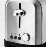 OBH Nordica Metropolitan brödrost, för 2 skivor, stål