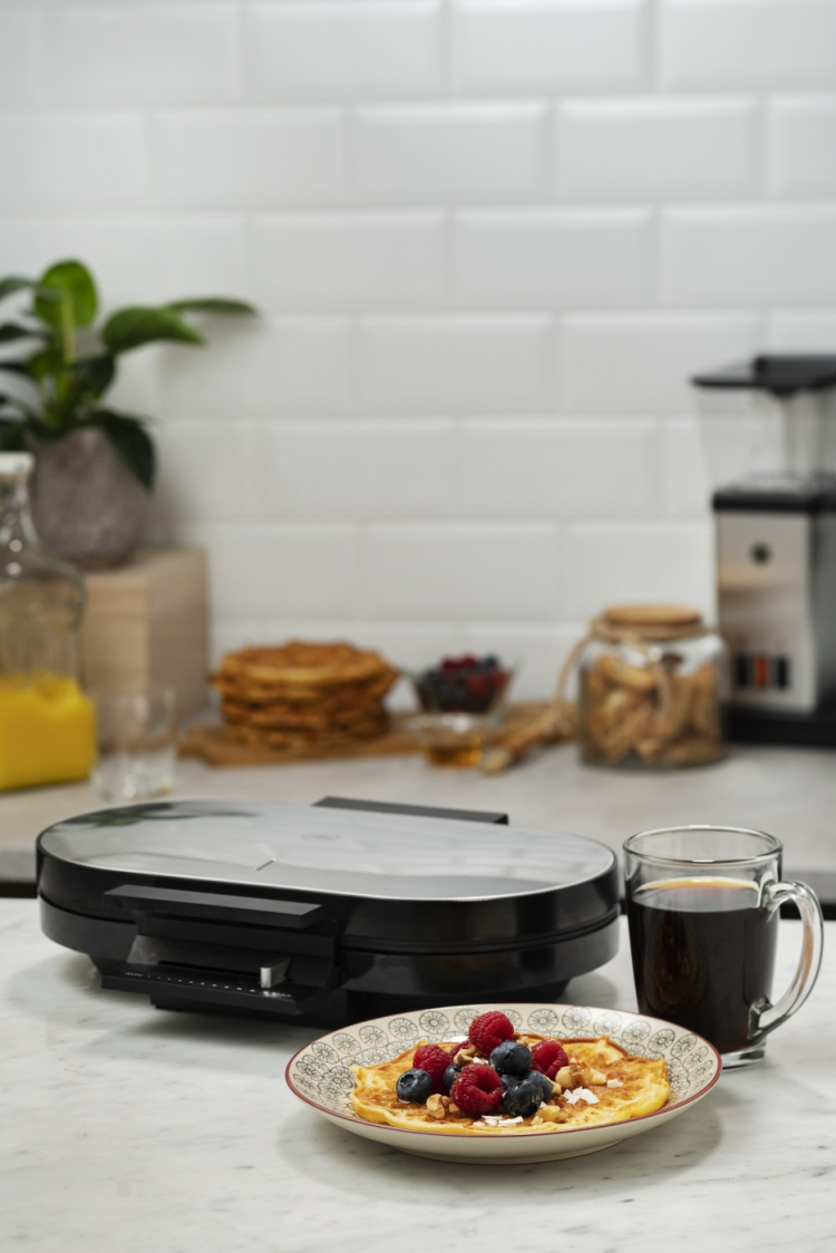 OBH Nordica Deluxe Dubbelt dubbelvåffeljärn OBH Nordica Deluxe Dubbelt dubbelvåffeljärn