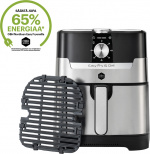 OBH Nordica Easy Fry & Grill Classic+ 2-i-1 airfryer, stål