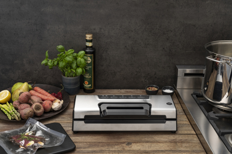 OBH Nordica Prime vakuumförpackningsanordning, rostfritt stål