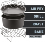 OBH Nordica/Tefal Easy Fry tillbehörsset för OBH Nordica XXL airfryer-modeller