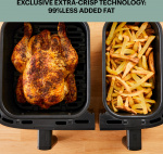 OBH Nordica Dual Easy Fry & Grill -airfryer, 8,3 l OBH Nordica Dual Easy Fry & Grill -airfryer, 8,3 l