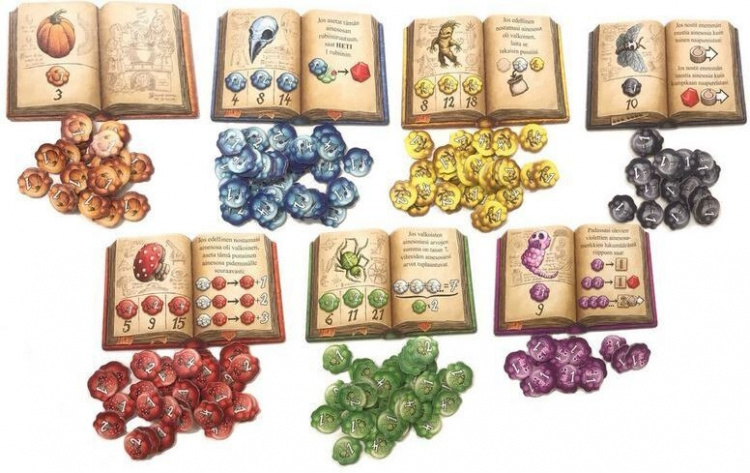 Räävelis örtläkare - brädspel Räävelis örtläkare - brädspel