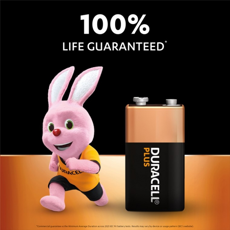 Duracell 6LR61/6LP3146/9 V Block (MN1604) batteri, 1 st. blister alkaliskt manganbatteri, 9 V Duracell 6LR61/6LP3146/9 V Block (MN1604) batteri, 1 st. blister alkaliskt manganbatteri, 9 V