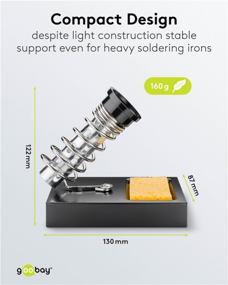Goobay Lödkolvsställ för många modeller av lödkolvar