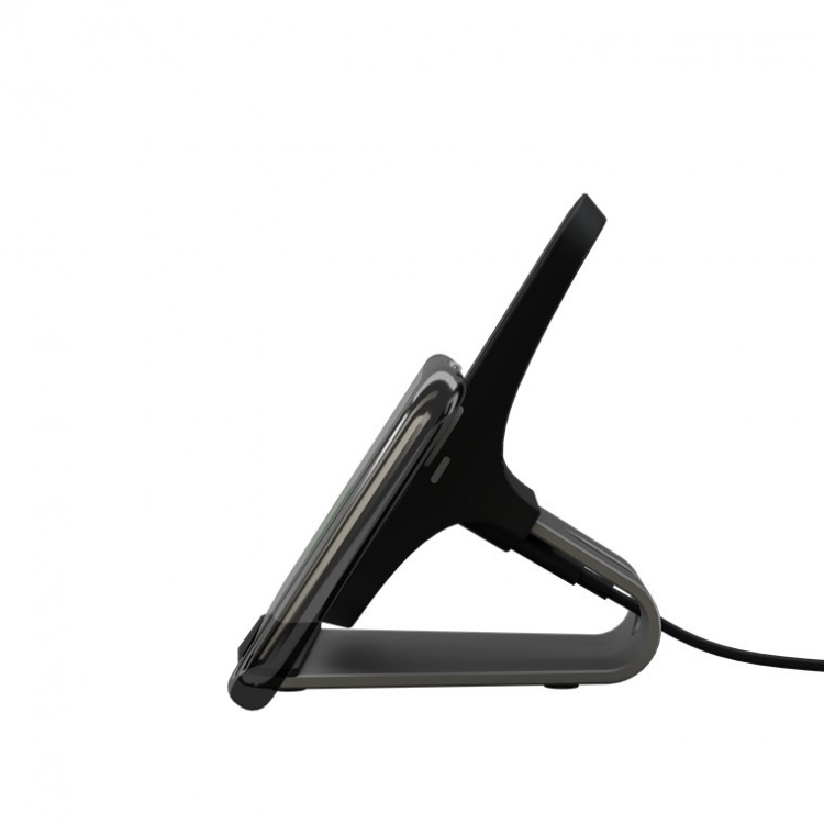 Goobay Trådlös snabbladdare för bord 10 W, Lämplig för smartphones och enheter med Qi-standard Goobay Trådlös snabbladdare för bord 10 W, Lämplig för smartphones och enheter med Qi-standard