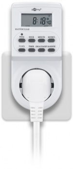 Goobay Set med 2, digital timer Lättanvänd digital timer