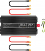 Goobay Spänningsomvandlare DC/AC (12 V - 230 V/3000 W) USB omvandlar 12 V DC till 230 V AC Goobay Spänningsomvandlare DC/AC (12 V - 230 V/3000 W) USB omvandlar 12 V DC till 230 V AC