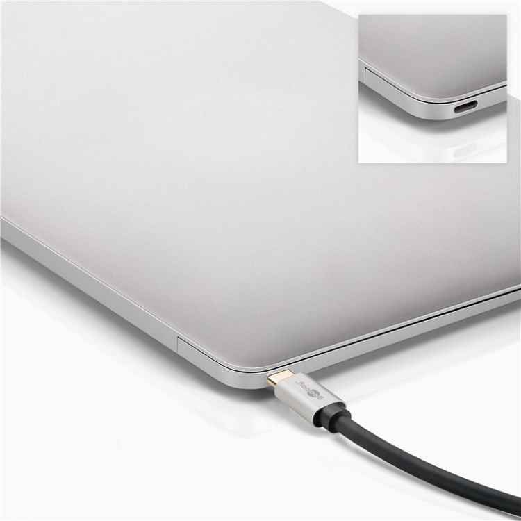 Goobay USB-C™ till HDMI™-adapterkabel, 2 m USB-C™-kontakt > HDMI™-kontakt (typ A) Goobay USB-C™ till HDMI™-adapterkabel, 2 m USB-C™-kontakt > HDMI™-kontakt (typ A)