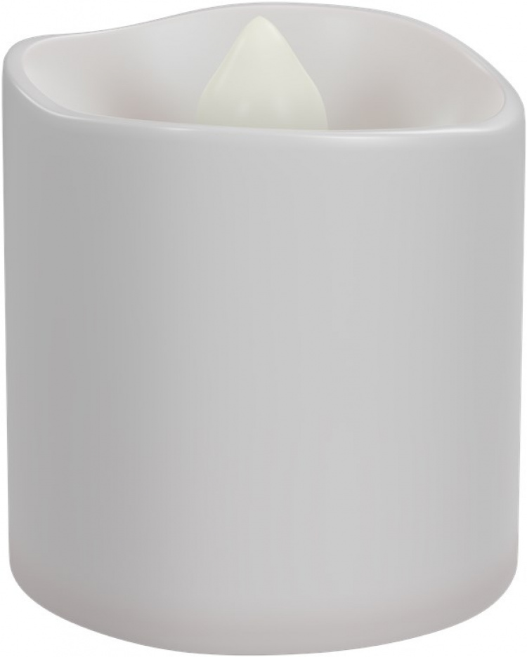 Goobay Uppsättning med 6 LED-värmeljus ljusuppsättning med fjärrkontroll, för inomhusbruk (IP20), varmvitt (2700 K), laddning via USB