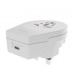 SKROSS World Adapter - World to UK USB-C™ PD för alla jordade och ojordade enheter (2- och 3-poliga), med integrerad, ultrasnabb USB-C™-laddare (Power Delivery) SKROSS World Adapter - World to UK USB-C™ PD för alla jordade och ojordade enheter (2- och 3-poliga), med integrerad, ultrasnabb USB-C™-laddare (Power Delivery)