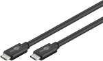 Goobay Sync & Charge SuperSpeed USB-C™-kabel (USB 3.2 Gen 1), USB-PD, 1,5 m USB-C™ plugg > USB-C™ plugg
