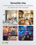 Goobay Kabeltrumma 25 m Praktiskt och lämpligt för inomhusbruk