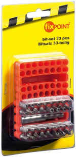 Fixpoint Bitssats, 33 delar bitsats för sladdlösa skruvmejslar och spärrnycklar Fixpoint Bitssats, 33 delar bitsats för sladdlösa skruvmejslar och spärrnycklar