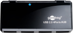 Goobay 4-vägs USB 2.0 Hi-Speed ​​HUB för anslutning av upp till 4 USB-enheter med en USB-anslutning
