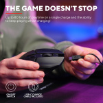 Trust GXT 112 Felox Wireless Gaming mouse + mousepad Svart