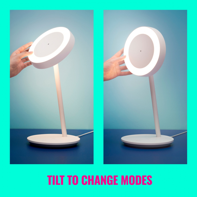 WiZ Portrait Smart skrivbordslampa/belysning för videosamtal 600lm WiZ Portrait Smart skrivbordslampa/belysning för videosamtal 600lm