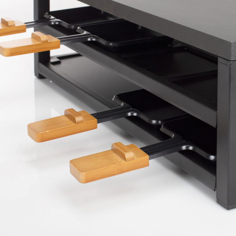 Princess Raclette 162655 Black Steel Raclette för 8pers