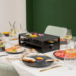 Princess Raclette 162655 Black Steel Raclette för 8pers