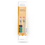 Nedis CAT6 Nätverkskabel | RJ45 hane | RJ45 hane | S/FTP | 0.50 m | Inomhus | Rund | LSZH | Grå | Låda