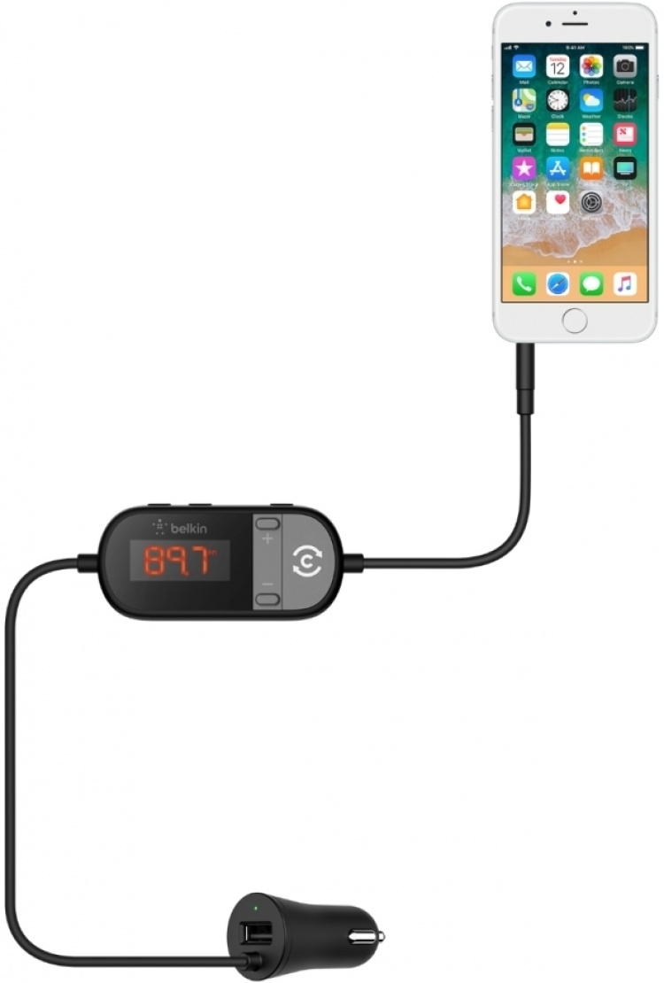 Belkin Tunecast Auto Universal FM-sändare för telefoner