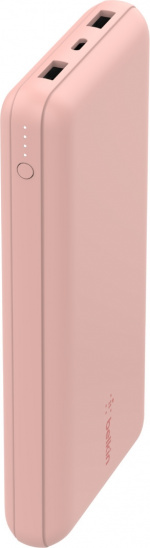 Belkin 20K powerbank, 20 000 mAh, Färg: Rosa
