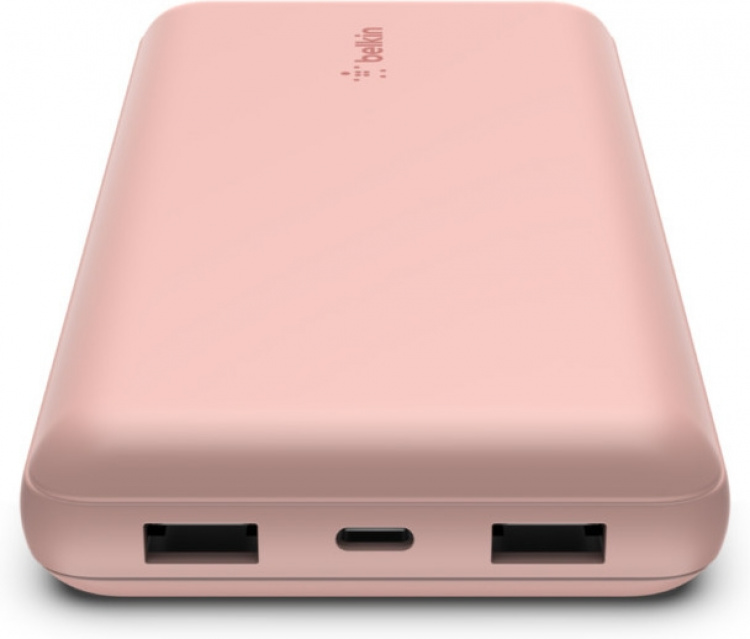 Belkin 20K powerbank, 20 000 mAh, Färg: Rosa