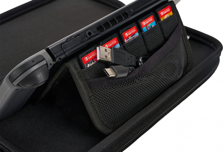 PowerA Slim Case Charcoal skyddsfodral, Nintendo Switch