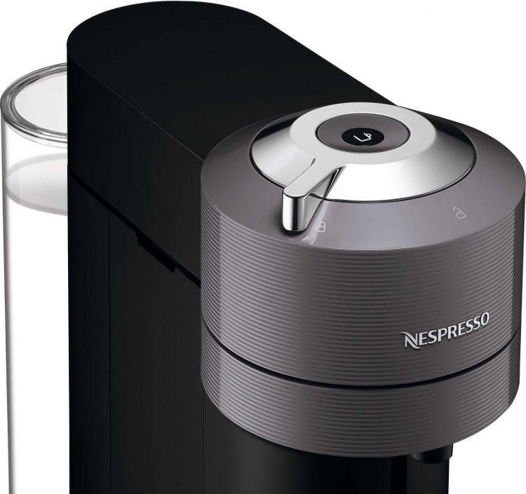 Nespresso Vertuo Next Aeroccino Bundle Pack Kapselmaskin, Grå