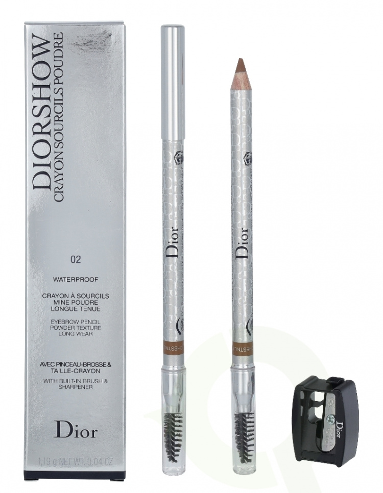Dior Diorshow Crayon Sourcils Poudre WP Eyebrow Pencil 1.2 gr #02 Chesnut