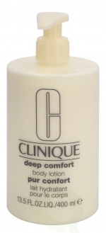 Clinique Deep Comfort Body Lotion 400 ml 100% Fragrance Free