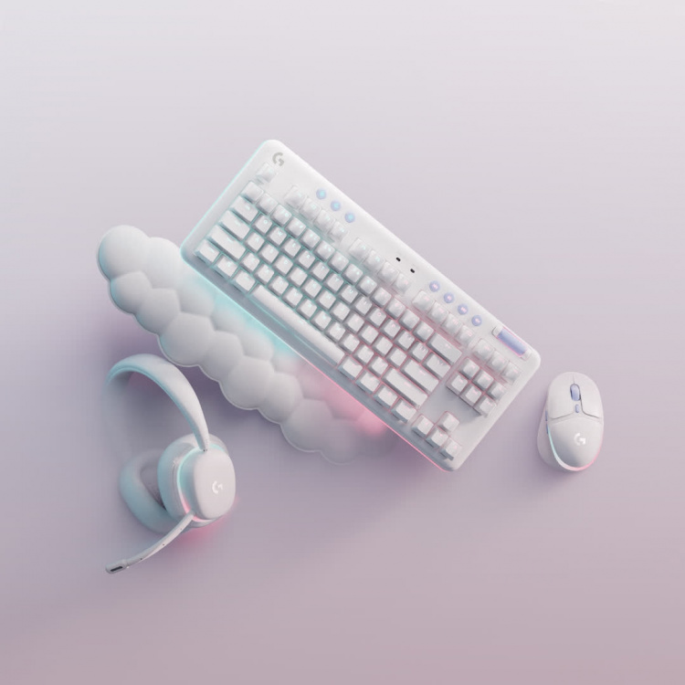 Logitech G735 Wireless Gaming Headset, Off White